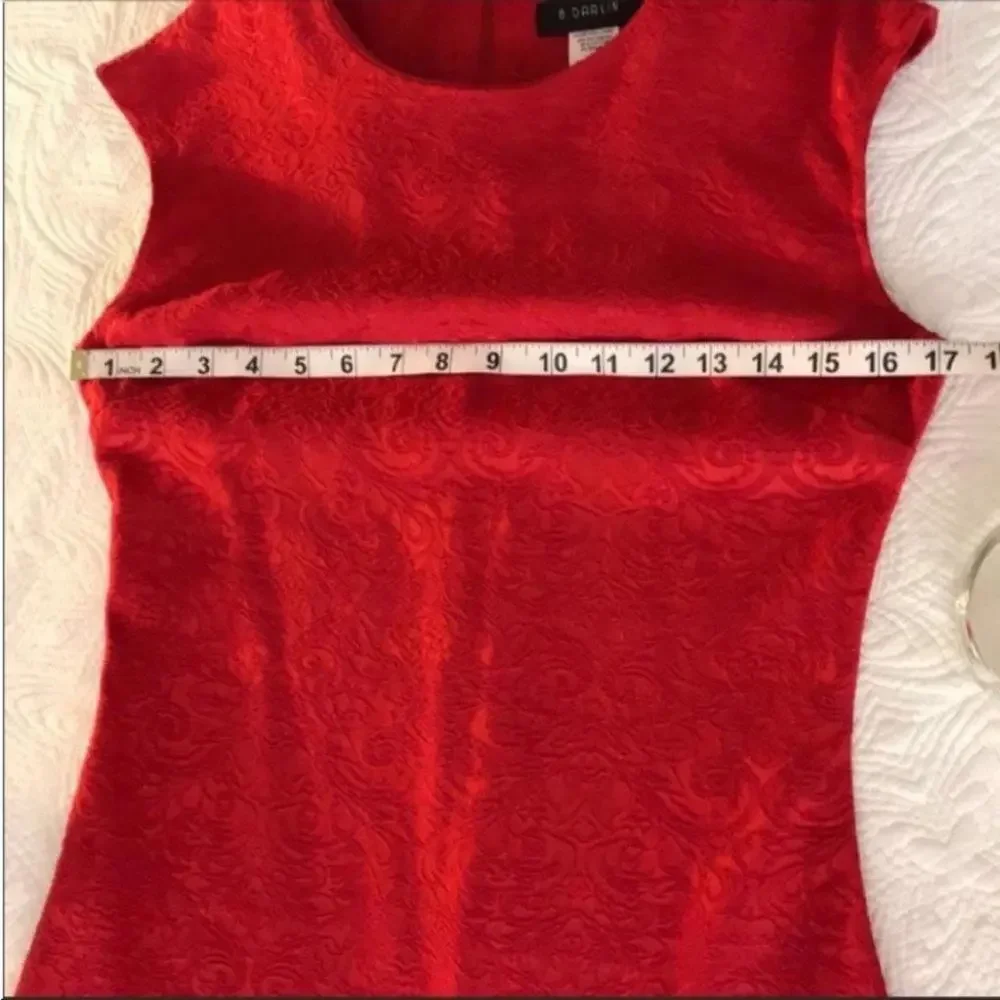 B. Darlin Sleeveless Mini Dress Size 10 Red Women’s‎